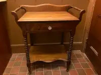 Vintage pine washstand
