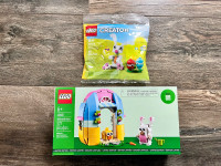 Lego 30668 Easter Bunny ($10) and 40682 Spring Garden House ($25