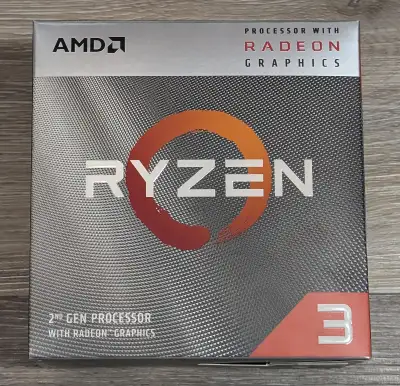 AMD Ryzen 3 3200G 4-Core Unlocked Desktop Processor with Radeon Graphics Includes box and fan (unuse...