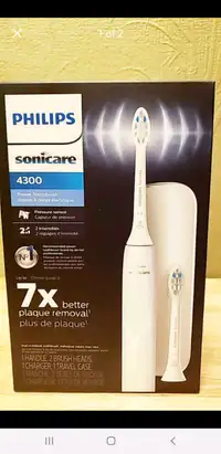 Phillips Electrical Toothbrush $80. New in the box. Regular $119