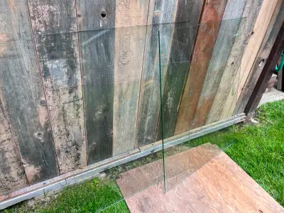 Glass Door Panes from Built-In China Cabinet, View more