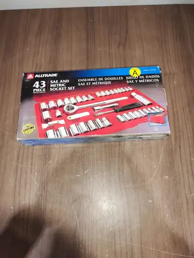 AllTrade 43 Pieces - Sae And Metric Socket Set, View more