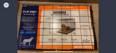 48” Dog crate, View more