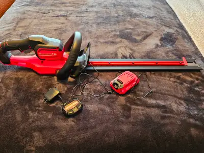 Craftsman Cordless Battery-Powered Hedge Trimmer, View more