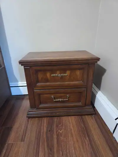 Free nightstand with drawers, View more