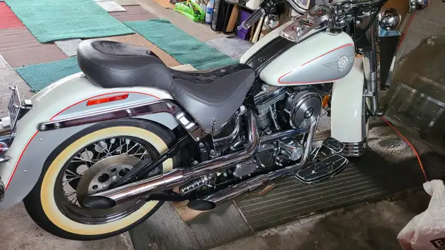 1994 HARLEY DAVIDSON NOSTALGIA FLSTN in Street, Cruisers & Choppers in Oshawa / Durham Region - Image 3