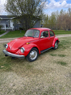 1974 Volkswagen Beetle chrome