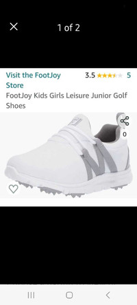 GOLF SHOES.  BRAND NEW Youth Size 5