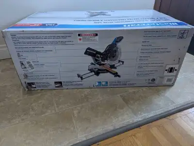 Mastercraft dual-bevel compound mitre saw with laser line, View more