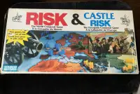 Vintage Risk & Castle Risk board game