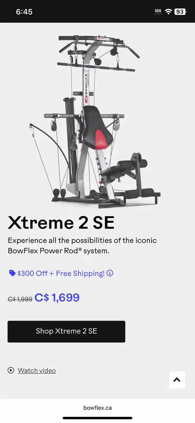 Bowflex Xtreme2 SE in Other in Red Deer - Image 9