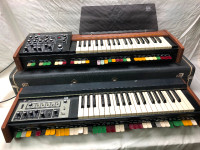 vintage synth Roland SH 1000 & SH 2000