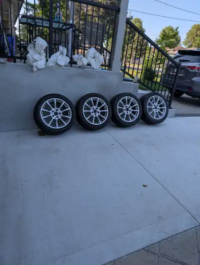 Looking for a quick sale on these original winter tires and rims for what was a BMW 5 series. Also f...