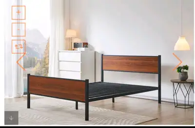 Double Matel bed frame available for sale, View more