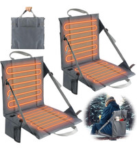 Heated Seats 2 Pack Portable USB Powered Foldable