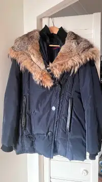 Winter coat by Atelie Noir( div of Rudsak) - real rabbit fur