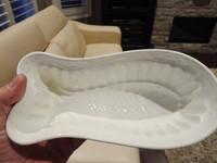 Ceramic White Fish Design Tray - could be used for many things