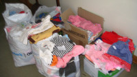 400 ITEMS -VINTAGE CHILDREN'S CLOTHES ---BULK
