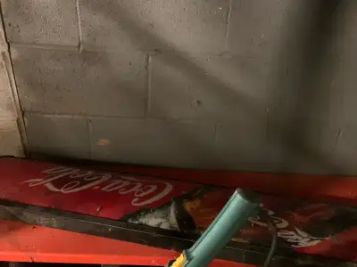 Industrial ( bar , restaurant style) COCA COLA COOLER for sale purchased from a bar , $2,200