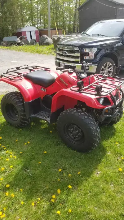 2004 Yamaha ATV 4x4 winch gun rack in great condition a must see you wouldn't be disappointed $4500...