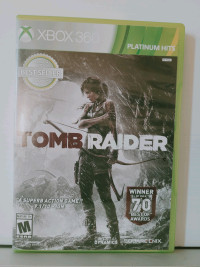 XBOX  360 Video  Games  Tomb Raiders 