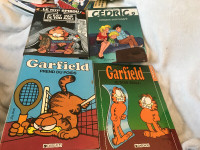 Bandes dessinées Garfield, Spirou et Cédric