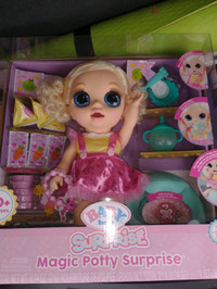Baby Born Magic Surprise Potty Doll, *New in Box*
