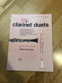 Clarinet duets book 