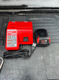 Milwaukee M18 Battery &amp; Charger