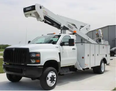 2020 International CV515 Versalift VST-52I Bucket Truck, View more