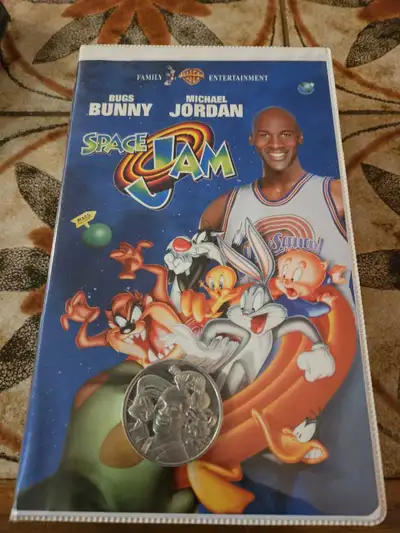 Original Coin Space Jam VHS, View more