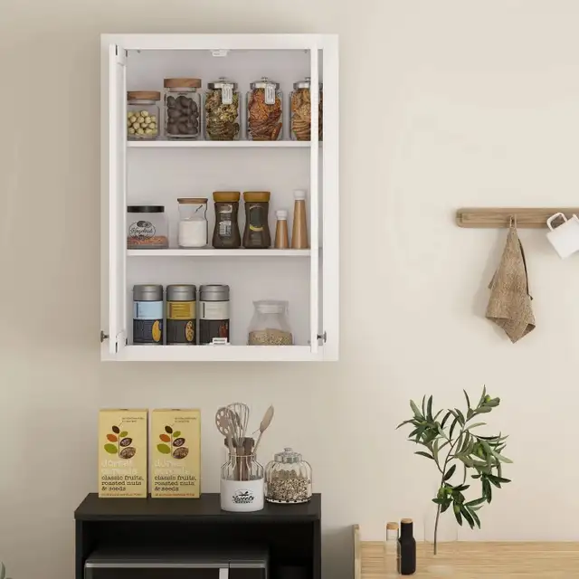 2 doors wall mounted Cabinet, Modern Bathroom Wall Cabinet in Home Décor & Accents in Markham / York Region - Image 9