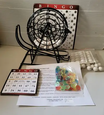 Brand New Deluxe Bingo Cage Set, View more