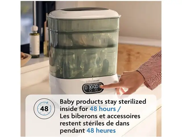Baby Brezza Baby Bottle Sterilizer and Dryer Advanced in Feeding & High Chairs in Markham / York Region - Image 7