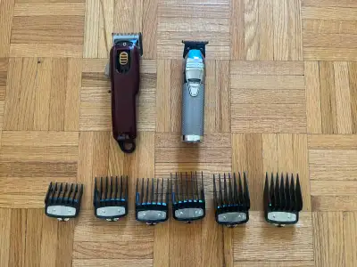 Selling a Wahl 5-Star Cordless Magic Clip clipper and a BaBylissPRO SilverFX (FX787S) outlining trim...