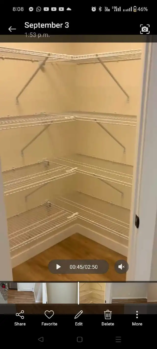 A room in a two bedroom for rent .63735892971907124