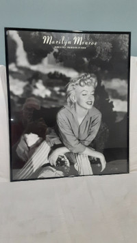 Marilyn Monroe framed poster