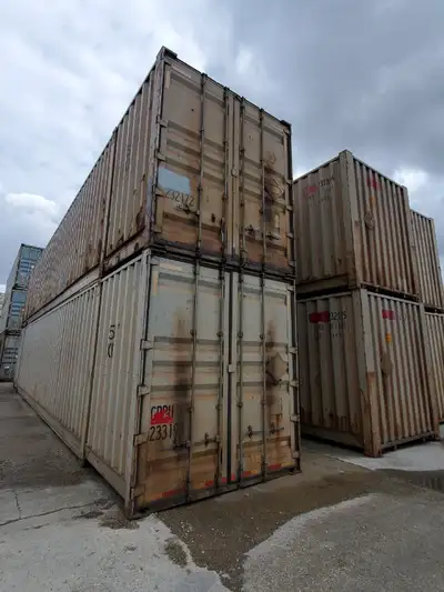 53' x 9'6" Steel Shipping Containers for Sale !! Feel encouraged to come down to our yard, have a lo...