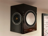 Monitor Audio Gloss Black Silver FX Surround Speakers