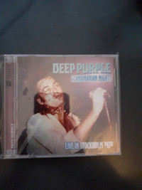 DEEP PURPLE SCANDINAVIAN NIGHTDS 2 CD SET ! BRAND NEW