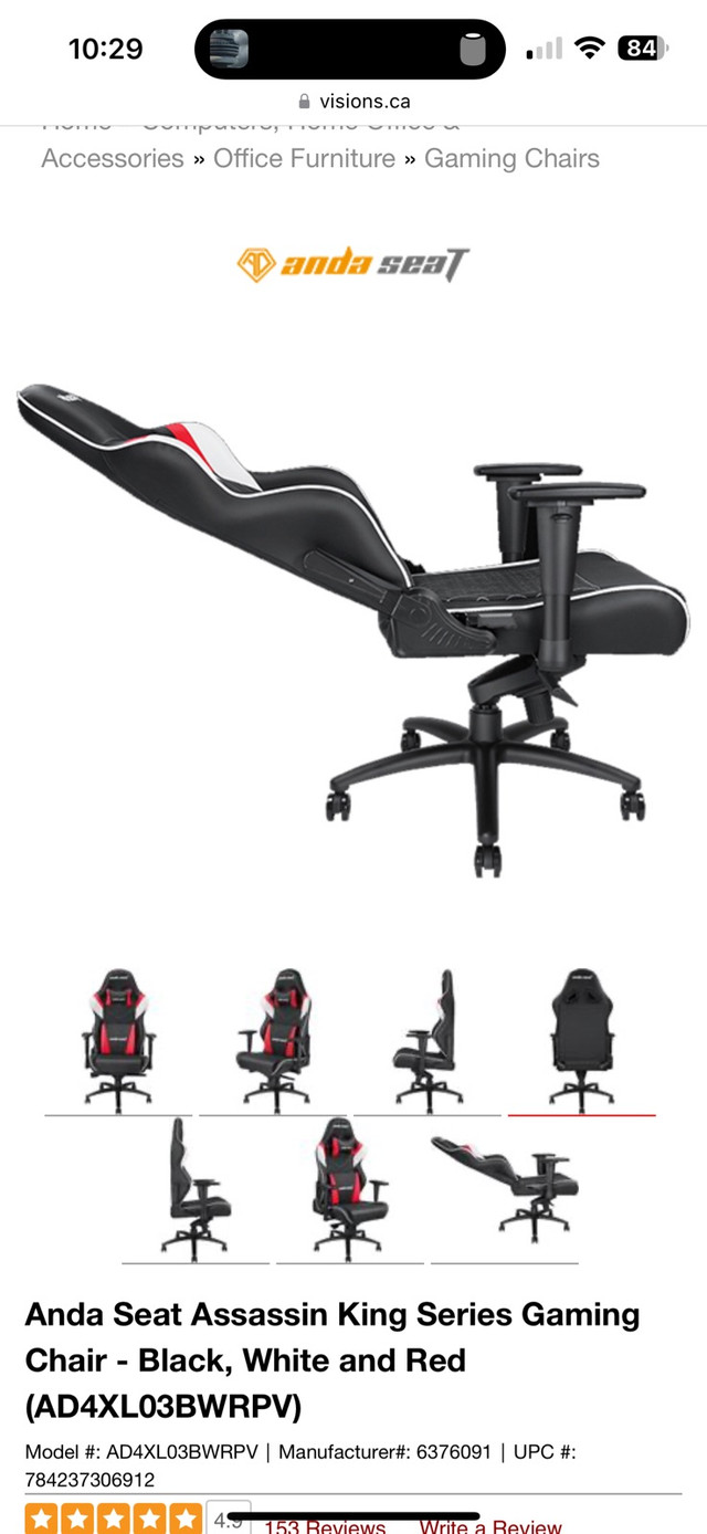 Anda seat Gaming Chair  in Chairs & Recliners in City of Toronto - Image 4