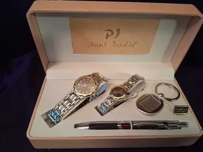 Pierre Jardin His and Her watch set, View more