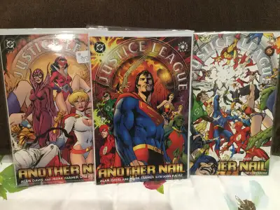 Justice League ‘The Nail’ and ‘Another Nail’ Comic Books, View more