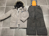 Oshkosh sz 7 fit 8 VGUC warm winter jacket, sz 8 snowpants EUC