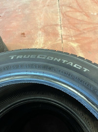 Continental Tru Contact All Season Tires 225/55R19