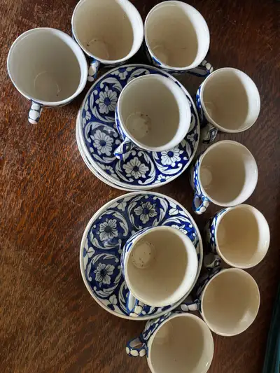 Blue and White Tea Set, View more