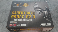 ASUS  SABERTOOTH 990FX R2.0 MOTHERBOARD