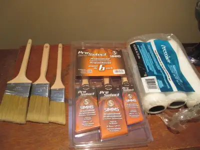 PAINT BRUSHES AND ROLLER SLEEVES FOR SALE, View more