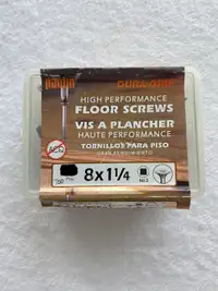 #8 x 1¼” High Performance Floor Screws (700 pcs)