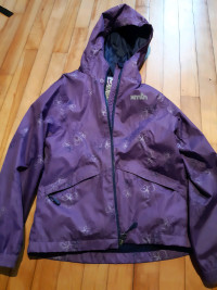 Girl rain jacket- size 10/12